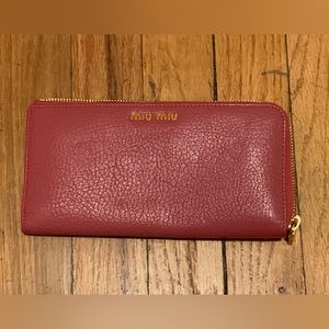 Miu Miu Madras Wallet